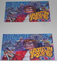 Custom Cards Austin Powers - Stern (wähle Sprache)